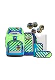 ergobag pack Set ergonomischer Schulrucksack Flexibel 6-teilig 1....