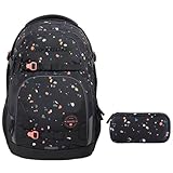 coocazoo PORTER Schulrucksack-Set 2tlg inkl. Schlamperbox...